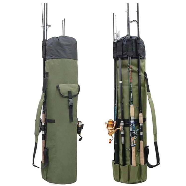 Bolsa De Pesca cilíndrica Para Vara E Acessorios De Pesca