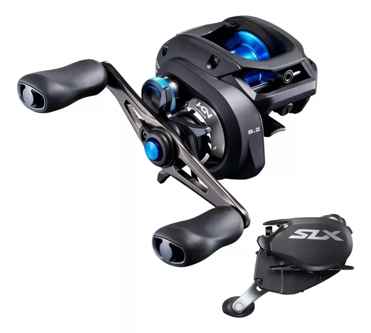 Carretilha Shimano SLX 151XG Preta - Sistema de Freio Shimano VBS freio centrífugo