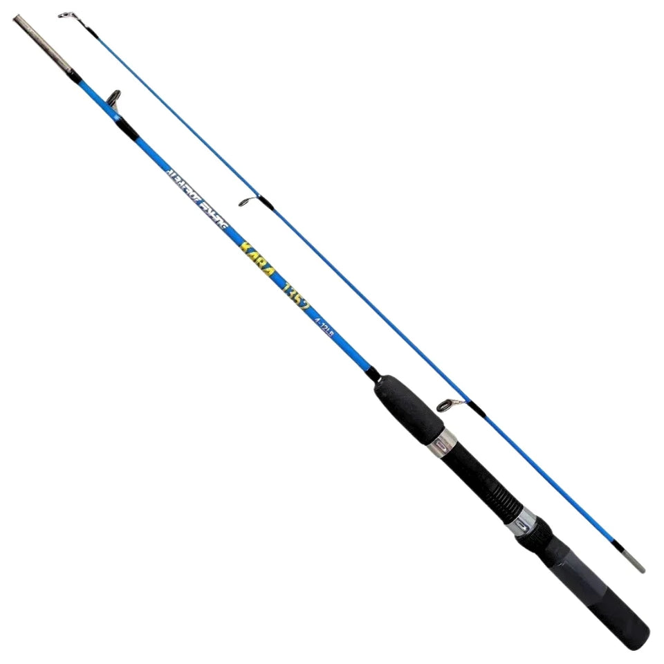 Vara De Pesca Albatroz Kará para molinete 1.35M fibra de vidro maciça 8-16 Libras