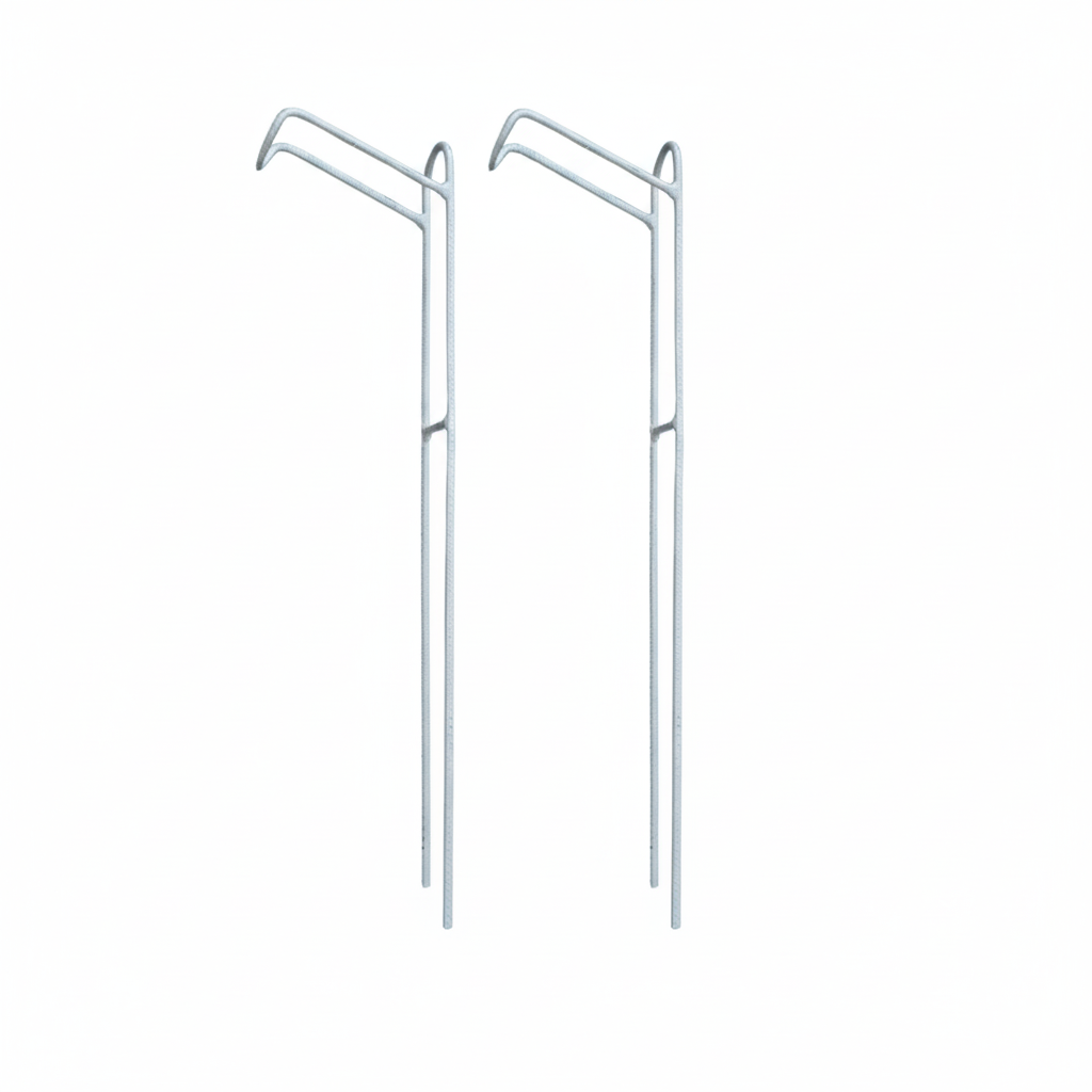 Suporte de Vara de Pesca 41cm Aço Reforçado Para Barranco Pesqueiro