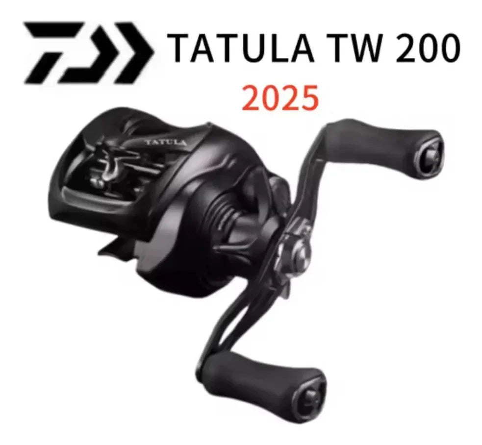 Nova Carretilha Daiwa Tatula Tw 200xhl Lançamento 2025 Preto