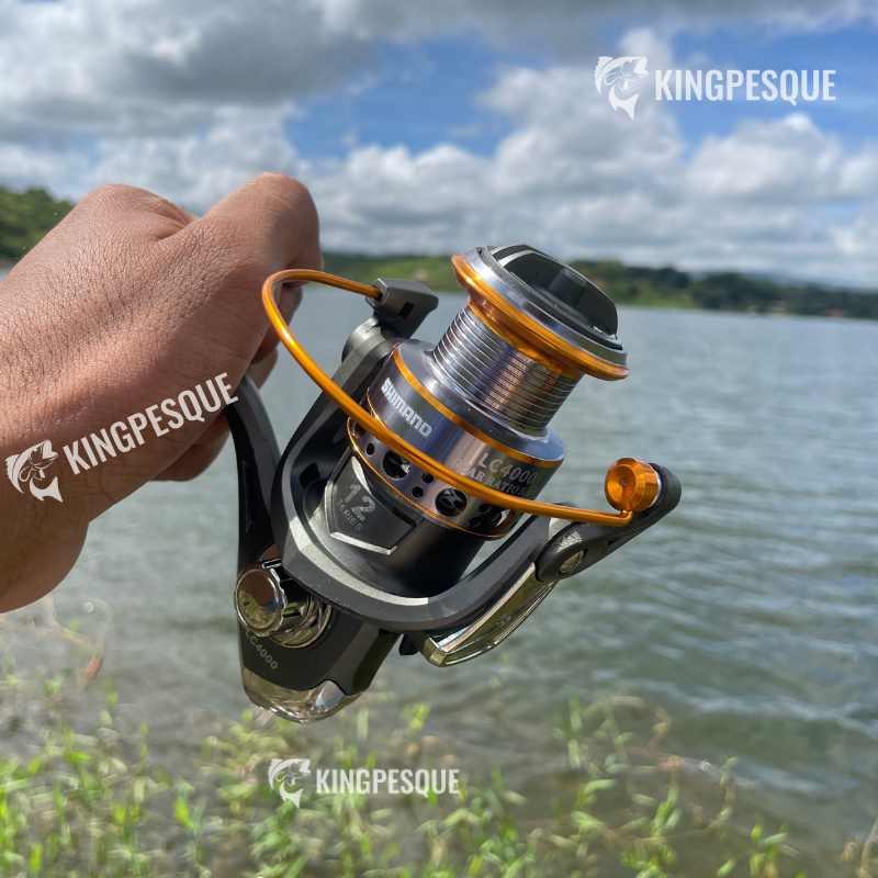 Molinete Shimano Com Drag de Até 10 kg 12 Rolamentos Força de Travagem Forte