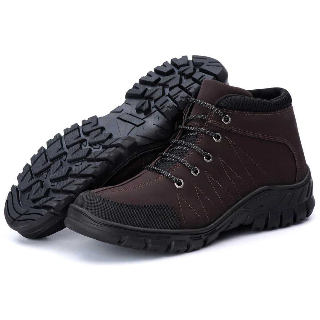Bota Botina Moda 2026 Masculina Trilha, Pesca Atividades ao ar livre