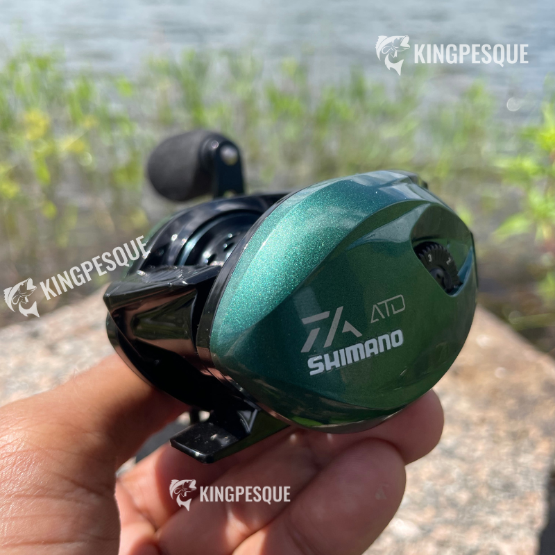 Carretilha Shimano ATD200 Com Drag 10kg Sistema De Travagem Magnético Cross-Fire