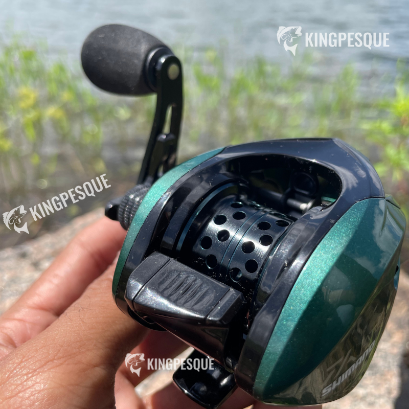 Carretilha Shimano ATD200 Com Drag 10kg Sistema De Travagem Magnético Cross-Fire