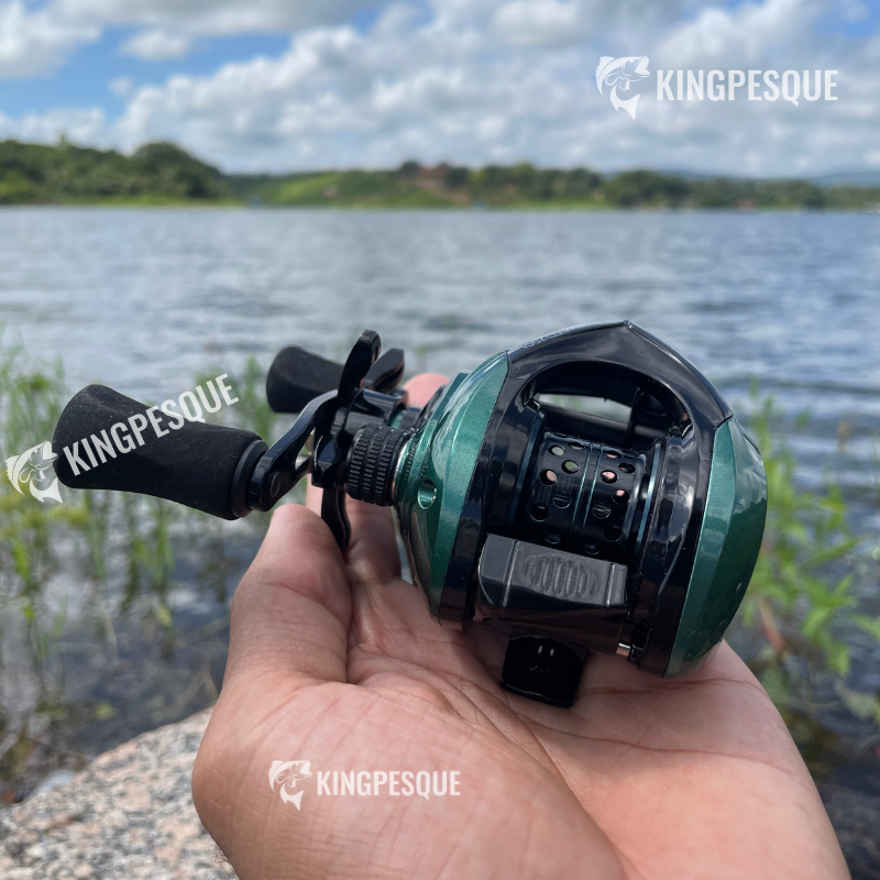 Carretilha Shimano ATD200 Com Drag 10kg Sistema De Travagem Magnético Cross-Fire