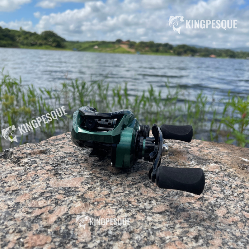 Carretilha Shimano ATD200 Com Drag 10kg Sistema De Travagem Magnético Cross-Fire
