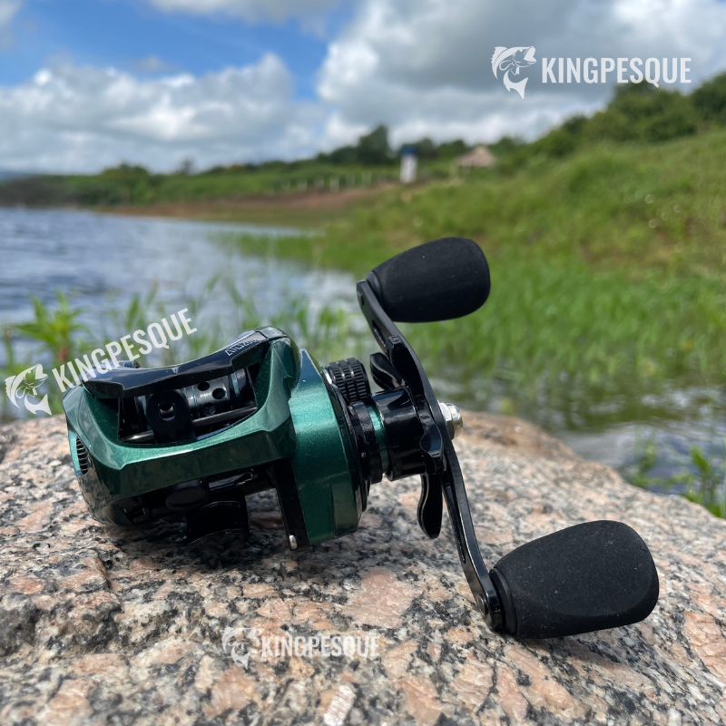 Carretilha Shimano ATD200 Com Drag 10kg Sistema De Travagem Magnético Cross-Fire