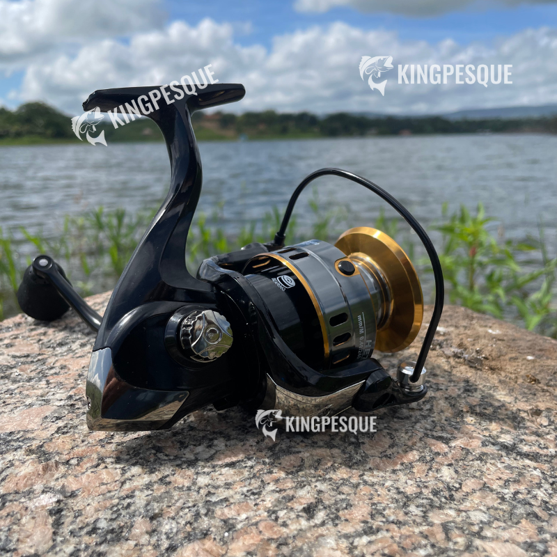 Molinete Shimano Drag de Até 15kg Com 19 Rolamentos Sistema de Rotação Super Suave + Com Óculos De Sol Polarizado Grátis