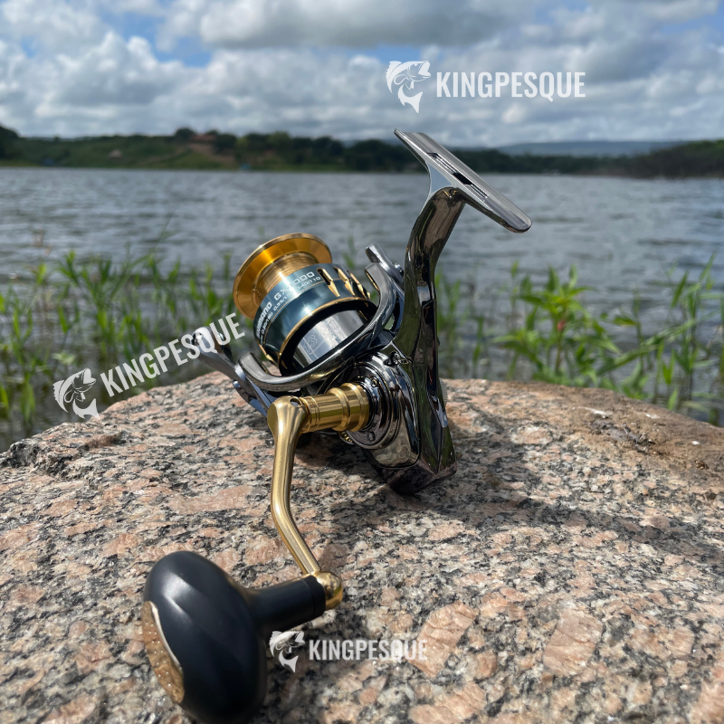Molinete Shimano Drag De Até 22kg 14 Rolamentos