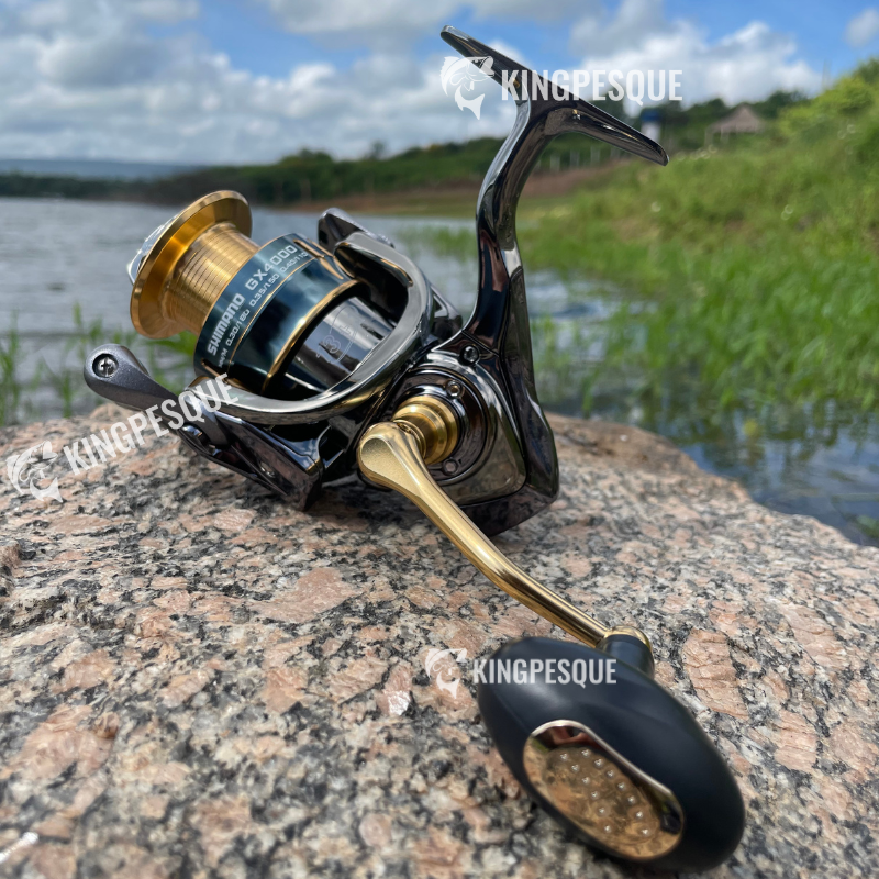 Molinete Shimano Drag De Até 22kg 14 Rolamentos