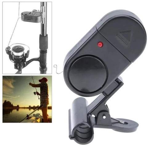Alarme Para Vara Sonoro De Pesca com Led Pescaria Noturna Prendedor