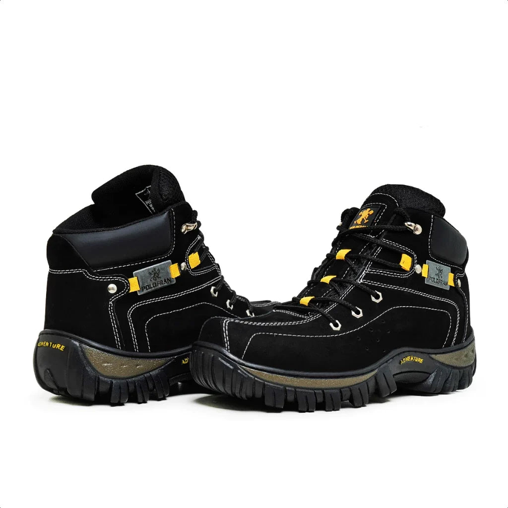 Bota Masculina Original Couro Botina