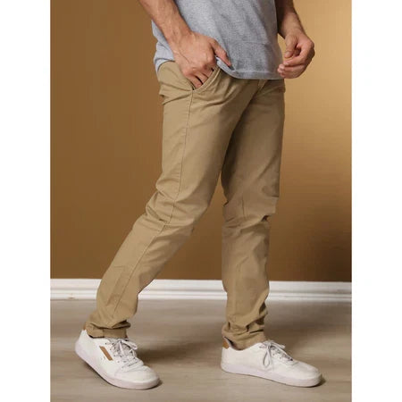 Calças Sarja Masculina Alfaiataria Bolso Faca Bolso Embutido