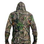 Camisa Camuflada Manga Longa Com Capuz
