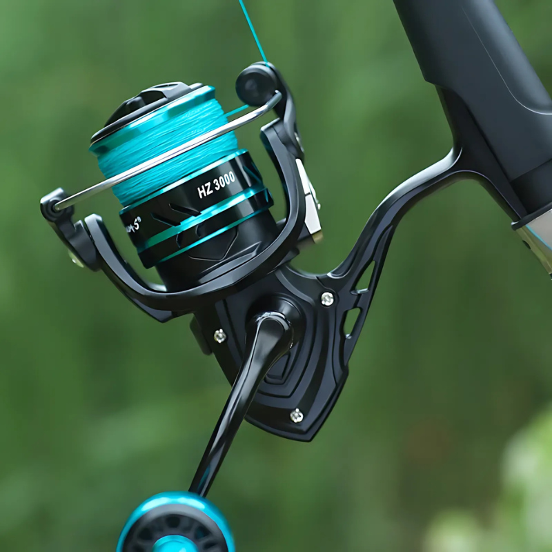 Molinete Kingpesque AzureX Com Até 10kg Drag + Óculos Polarizado Kingpesque Grátis
