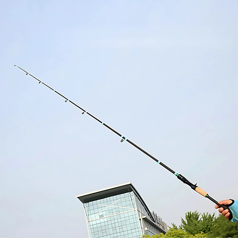 Vara de Pesca Ultralight Kingpesque Com Isca Giratória 1.8m - 2.1m