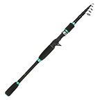 Vara de Pesca Ultralight Com Isca Giratória 1.8m - 2.1m + Saco Protetor Para a Vara Grátis