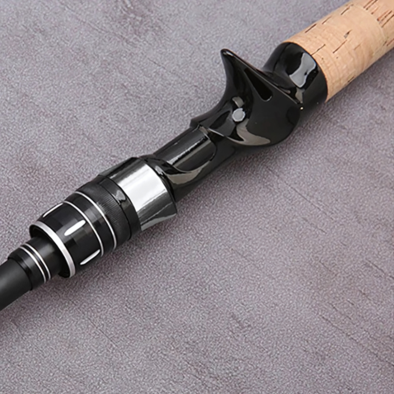 Vara de Pesca Telescópica Kingpesque de Carbono 1.5m a 2.4m - Leve e Compacta