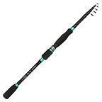 Vara de Pesca Ultralight Com Isca Giratória 1.8m - 2.1m + Saco Protetor Para a Vara Grátis