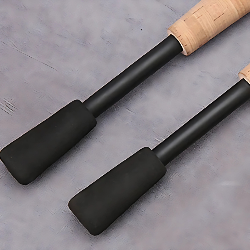 Vara de Pesca Telescópica Kingpesque de Carbono 1.5m a 2.4m - Leve e Compacta