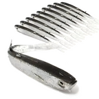 Kit Iscas De Pesca Swimbait Com 10 Peças