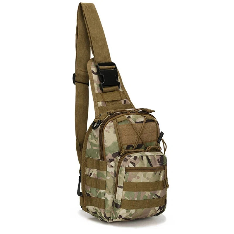 Bolsa de Ombro Tática 800D à Prova d'Água para Aventura