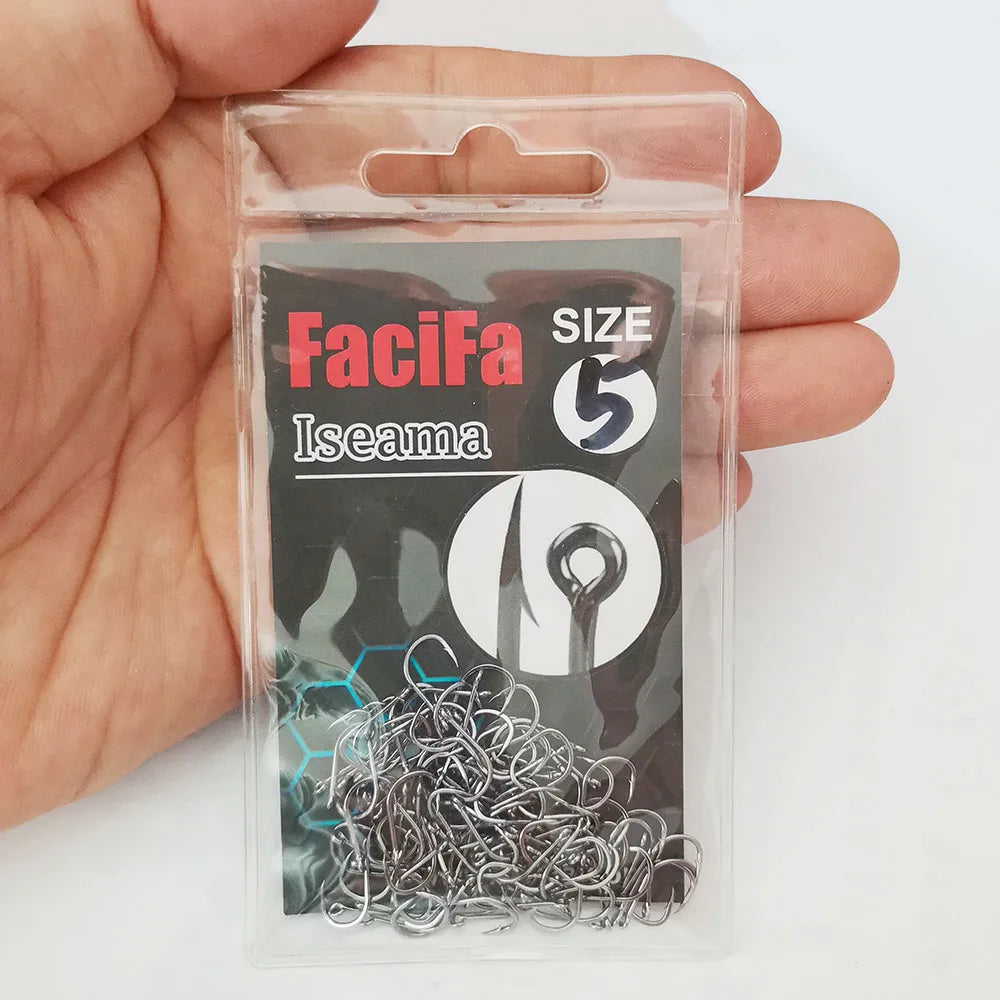 Anzóis de Pesca Iseama Offset - Alta Resistência e Precisão