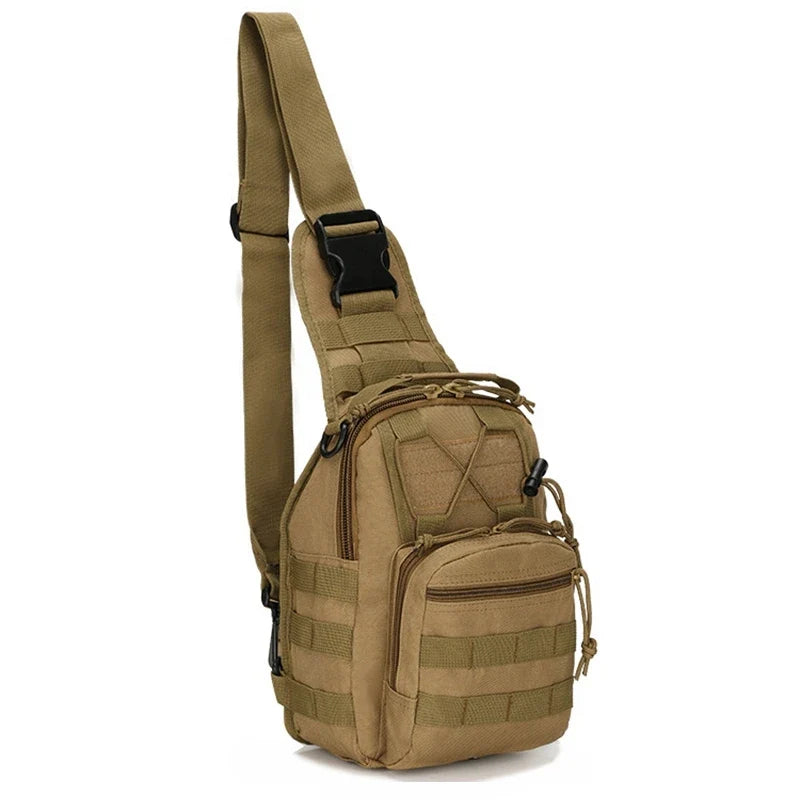 Bolsa de Ombro Tática 800D à Prova d'Água para Aventura