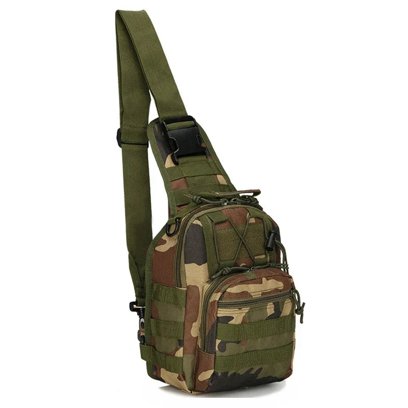 Bolsa de Ombro Tática 800D à Prova d'Água para Aventura