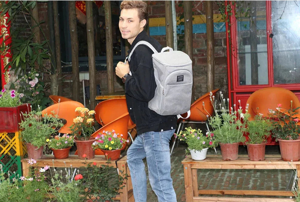 Mochila Térmica Premium - Cooler Impermeável 100% à Prova D'água 20L