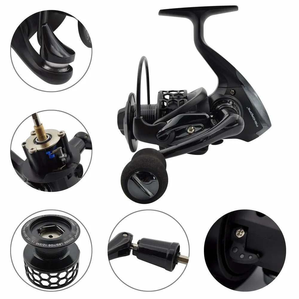 Molinete Fishdrops 12BB Leve e Resistente
