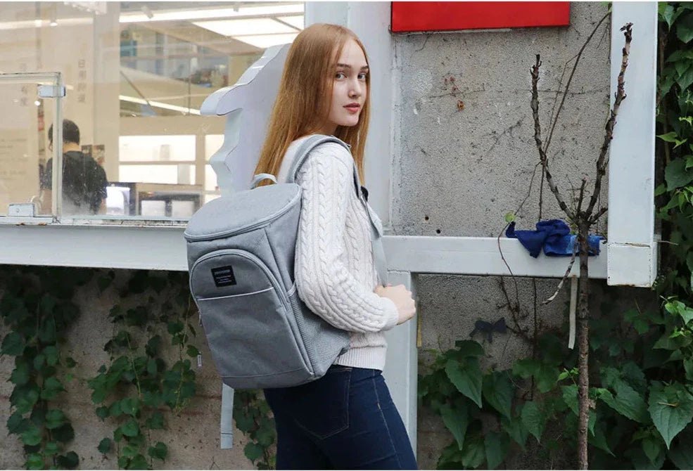 Mochila Térmica Premium - Cooler Impermeável 100% à Prova D'água 20L