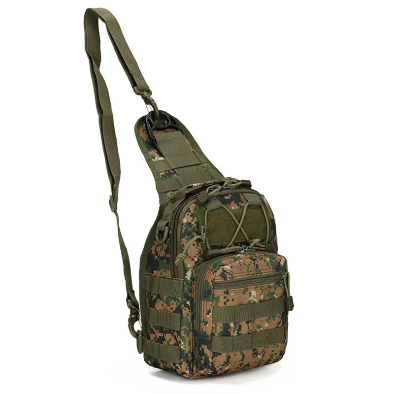 Bolsa de Ombro Tática 800D à Prova d'Água para Aventura