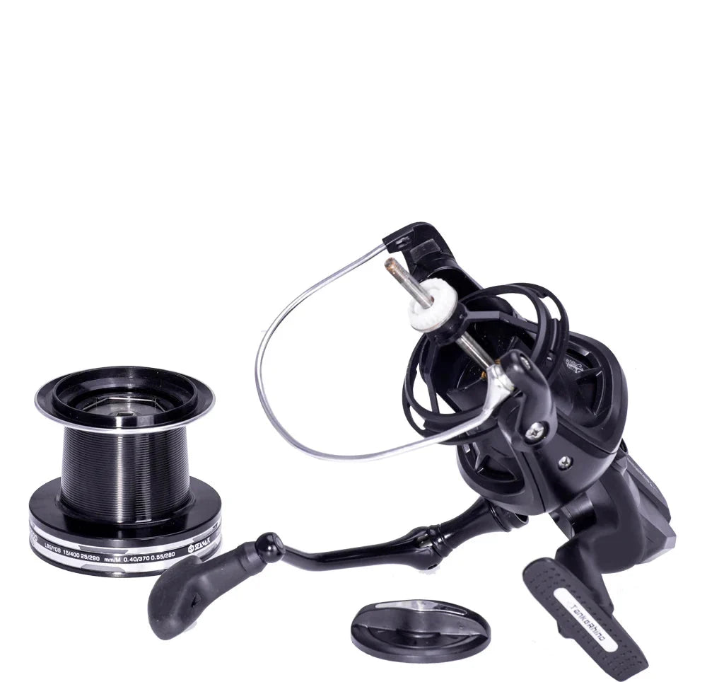 Molinete de Pesca Samolla TKR Carbono Arraste 27kg Com 14 Rolamentos