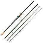 Vara de Pesca Profissional Kingpesque Em 4 Partes Fibra De Carbono Alta Qualidade 1.8m A 2.4m + Óculos Polarizado Kingpesque Grátis