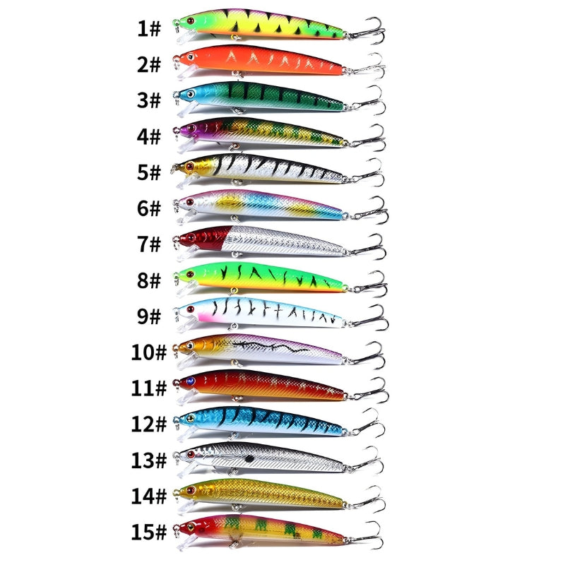 Kit 10 Iscas Artificiais Com 10 Unidades