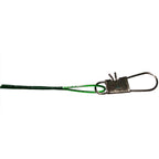 Kit 60 Chicote Pesca Encastoador Castor Cabo de Aço Com Snap e Girador