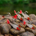 Kit com 5 Iscas Artificiais Lambari Pescaria Pesca Dourado Traíra Bass Tucunaré Robalo