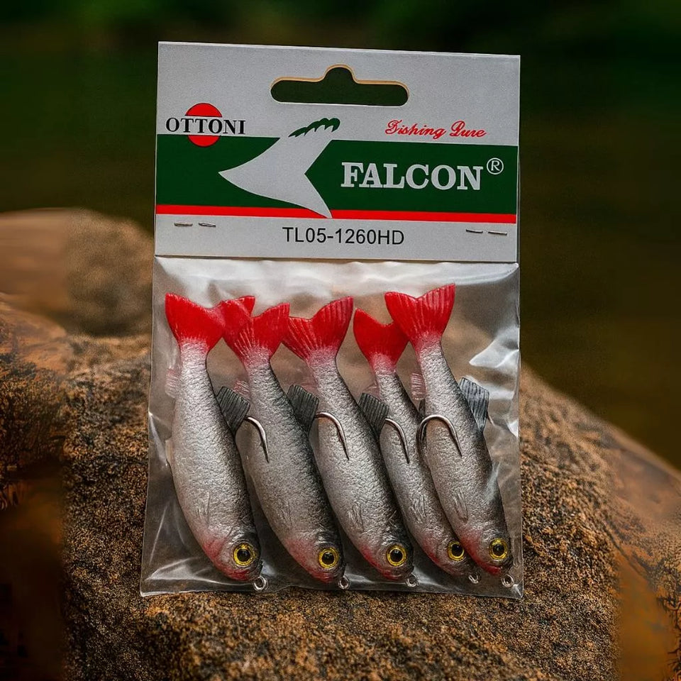 Kit com 5 Iscas Artificiais Lambari Pescaria Pesca Dourado Traíra Bass Tucunaré Robalo