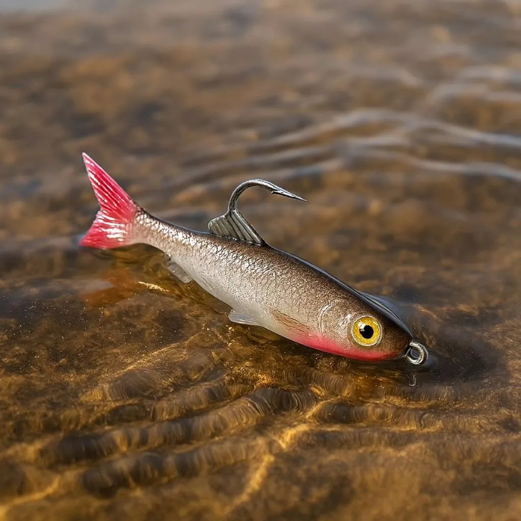 Kit com 5 Iscas Artificiais Lambari Pescaria Pesca Dourado Traíra Bass Tucunaré Robalo