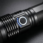 Lanterna Tática T9 P50 Super Luminosa Recarregável USB