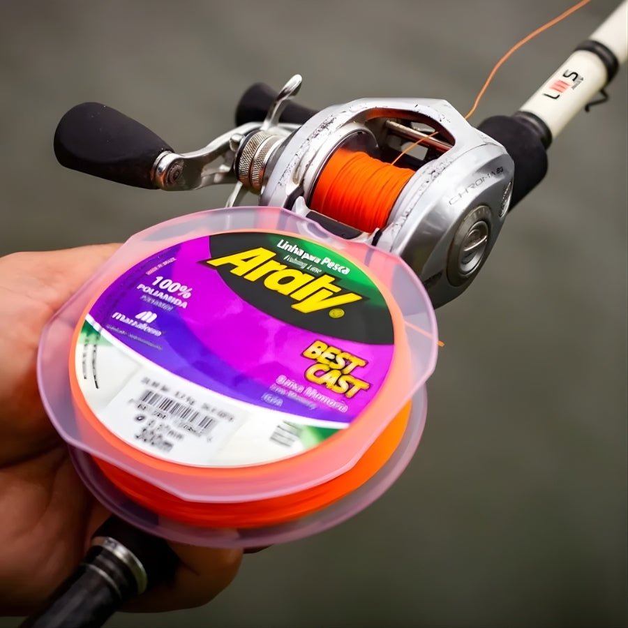 Linha Monofilamento 300 Metros Até 17kg Força