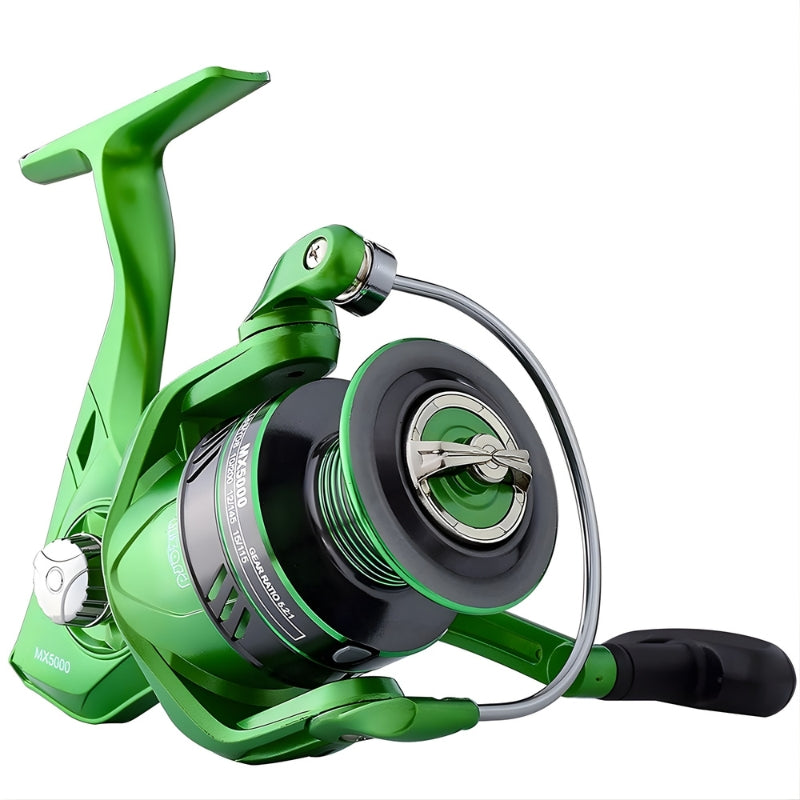 Molinete Kingpesque Lanterna Verde MX Drag De Até 15kg Recolhimento 5.2:1 + Óculos Polarizado Kingpesque E Ebook Proficinal De Brinde
