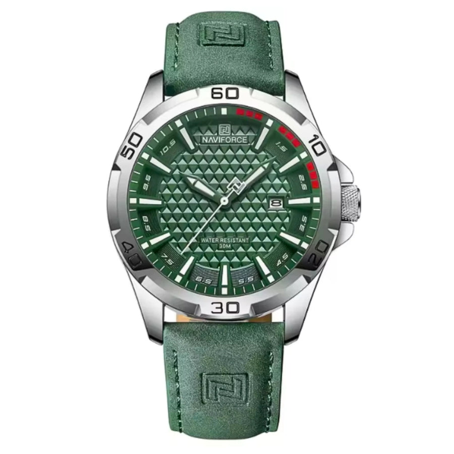 Relógio Masculino Naviforce Modelo 8023 - Á Prova D'água Frente De Quartzo
