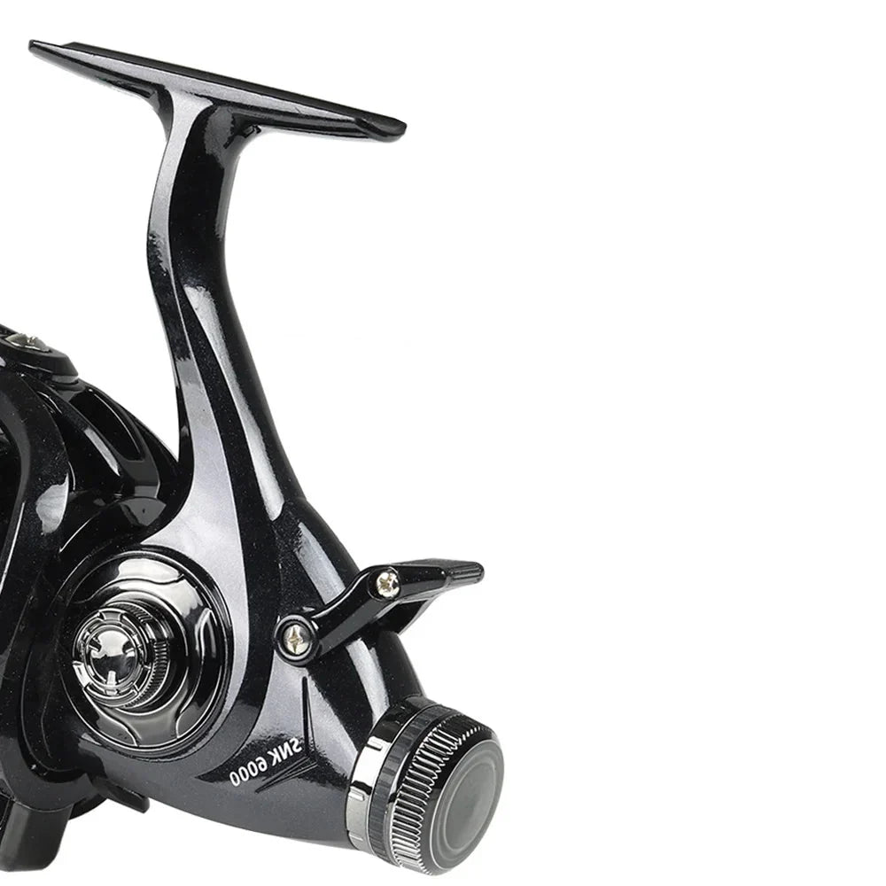 Molinete Kingpesque SNK Com Até 20KG De Drag Recolhimento 5.2:1 + Óculos Polarizado Kingpesque Grátis