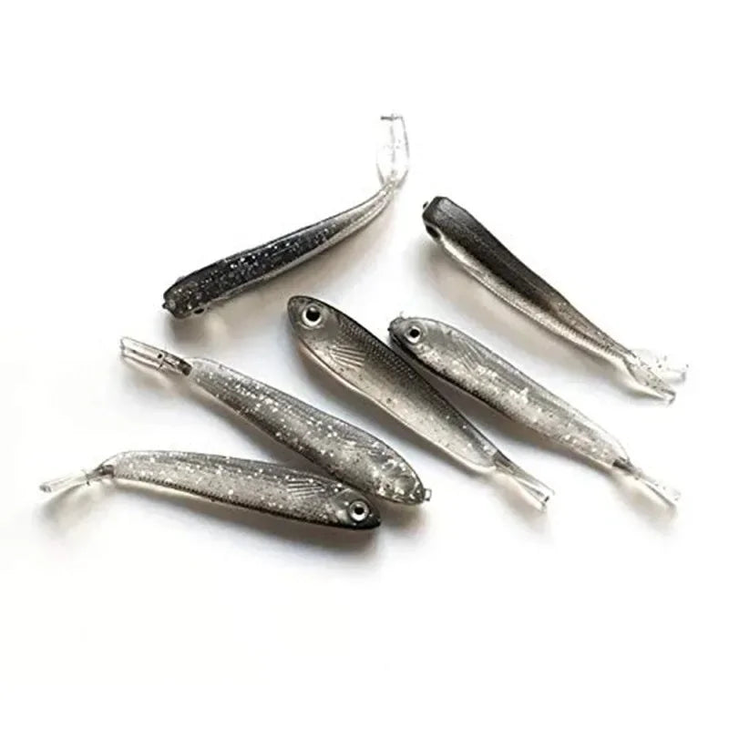 Kit Iscas De Pesca Swimbait Com 10 Peças