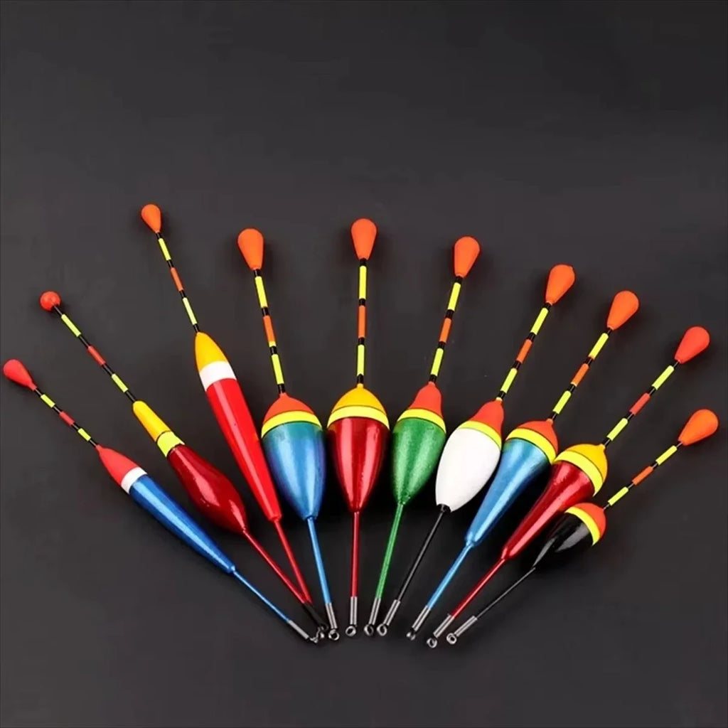 Kit Boia de Pesca - 10 Peças de Alta Flutuabilidade