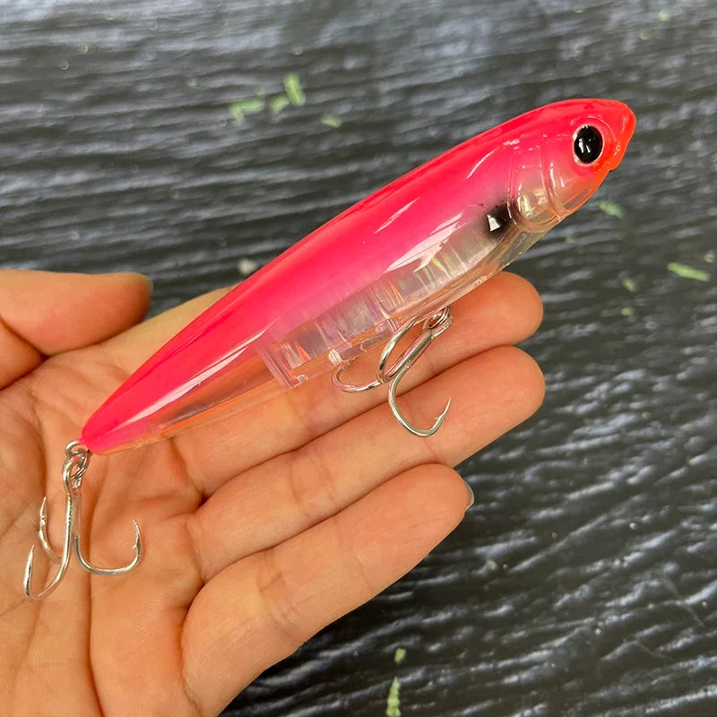 Isca Artificial Topwater Lápis Laser 17g Flutuante