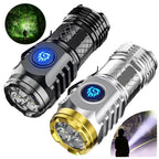 Lanterna Recarregável Impermeável 20W LED Tipo-C